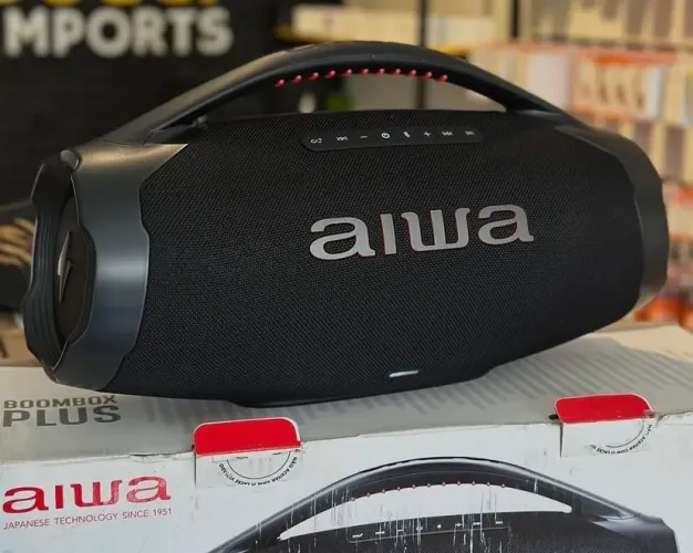Caixa bombox aiwa