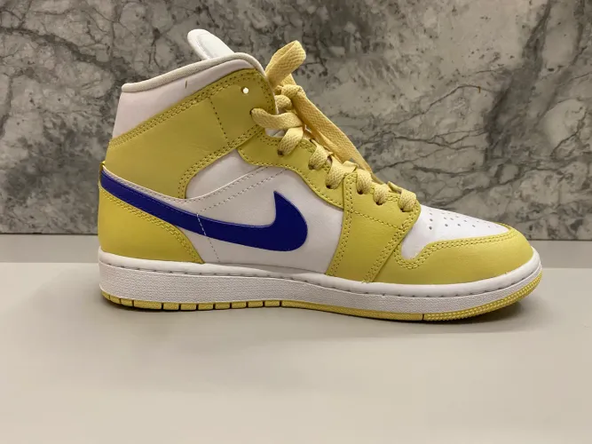 AIR JORDAN 1 MID ?LEMON WASH?