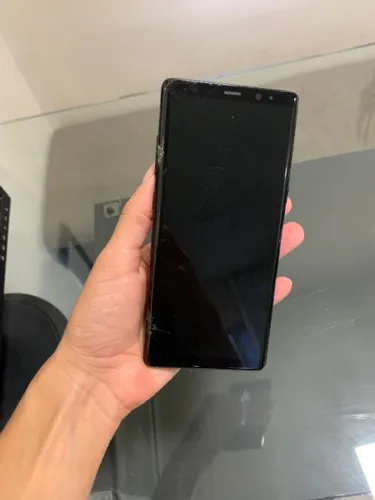 Samsung Galaxy Note 8 tela quebrada