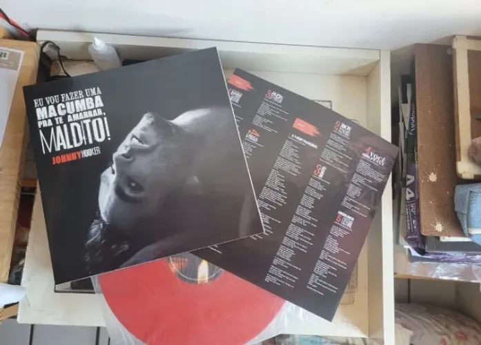 Vinil Johnny Hooker - Eu Vou Fazer Uma Macumba Autografado