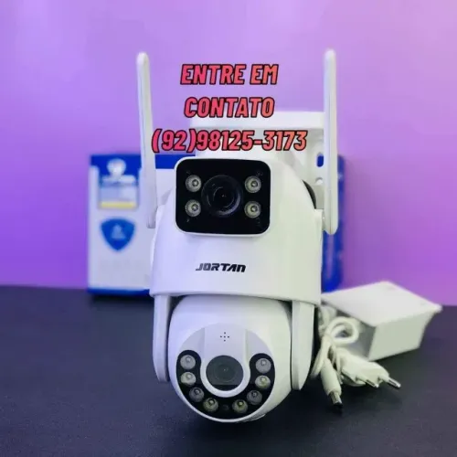 Camera de Segurança Dupla WIFI - Entrega das 9 até 22hrs