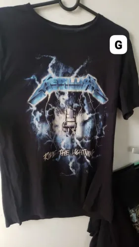 CAMISETA METALLICA - TAM. G