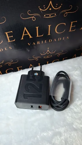 Carregador tipo C turbo 125w
