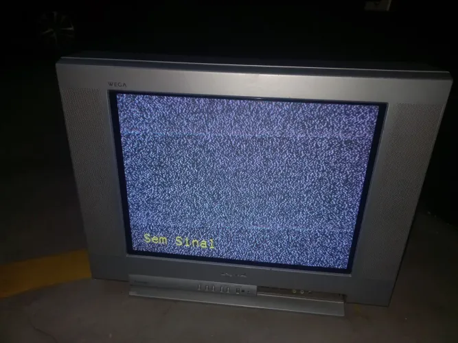 TV de Tubo Sony Trinitron 21" ótima qualidade de imagem e som