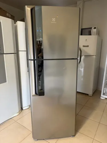 Geladeira Eletrolux Duplex inox 450 litros