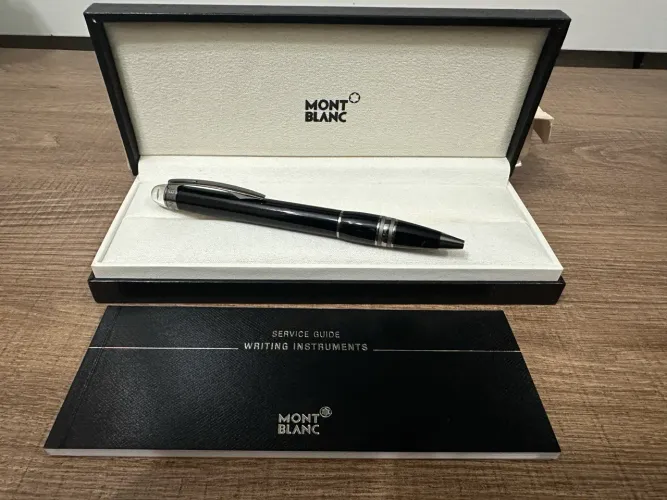 Caneta Montblanc Starwalker midnight esferográfica 