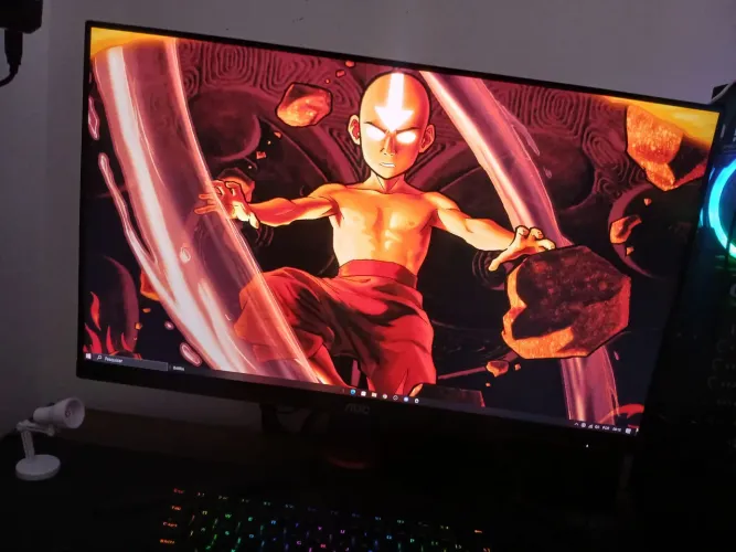 MONITOR GAMER AOC 24 POLEGADAS, FULL HD, 75HZ, 1MS, HDMI
