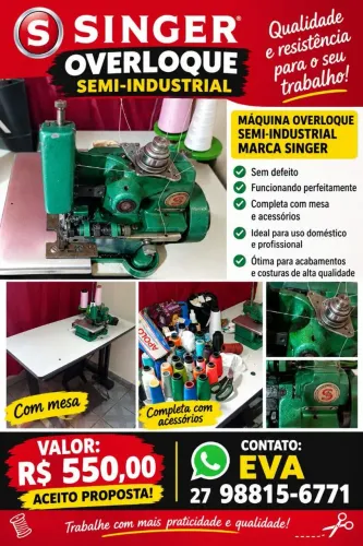 Máquina de costura