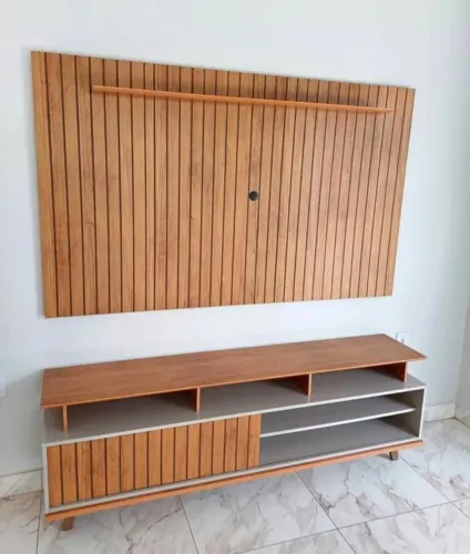 Conjunto Rack com painel Flow 