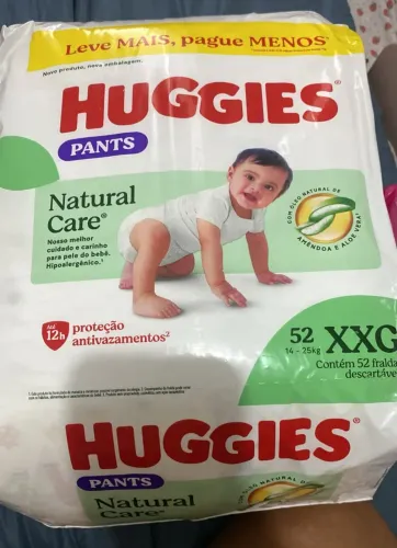 Pacote de fralda Huggies XXG - (Mogi)