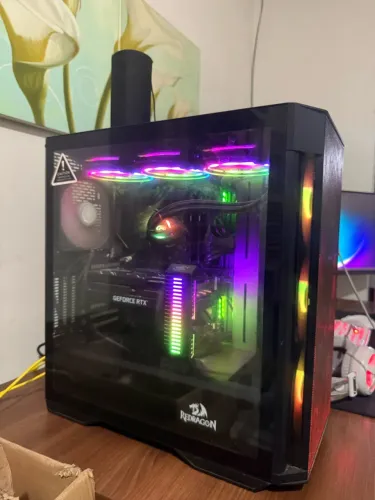 Setup Gamer / Home Office Completo i9 + RTX 3070 + 64GB + 2 Monitores 4K 