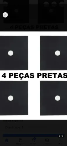 Protetor de boca de fogão