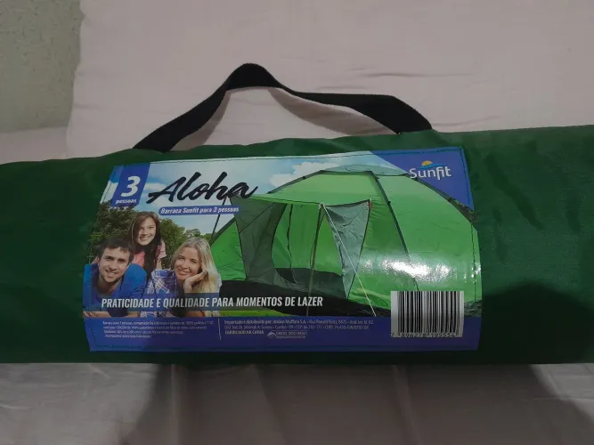 Barraca sunfit para 3 pessoas