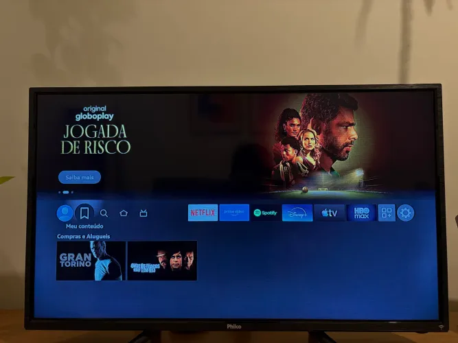 Smart TV Philco 32 + Amazon Fire TV + Antena Digital