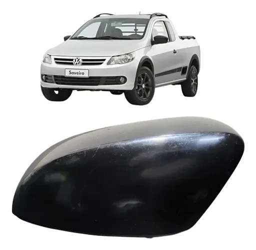 Capa Retrovisor Esq Gol Fox Saveiro Voyage 2010 A 2018 Uzad0 Original
