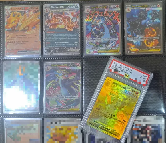 Coleção Charizard TCG