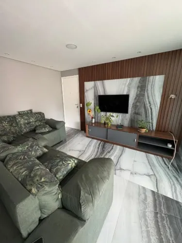 Apartamento com 3 dormitórios para alugar, 82 m² por R$ 6.050,00/mês - Jardim Flor da Mont