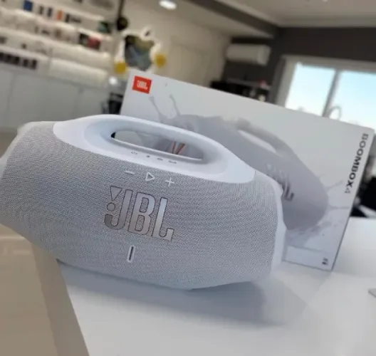Boombox 4 Branca Original JBL