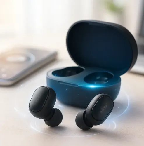 Fone Bluetooth TWS Davely D981 Sem Fio Bluetooth 5.0 com Estojo de Carregamento Som Estére
