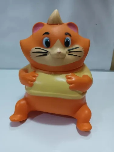 Boneco em vinil almôndega samba toys 