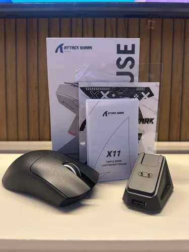 MOUSE ATTACK SHARK X11 - NOVO