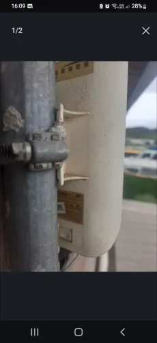 Antena NanoStation5 Internet.troco em guitarra,  violão 