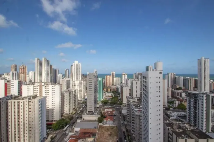 Apartamento com 3 dormitórios para alugar, 94 m² por R$ 4.499,01/mês - Boa Viagem - Recife