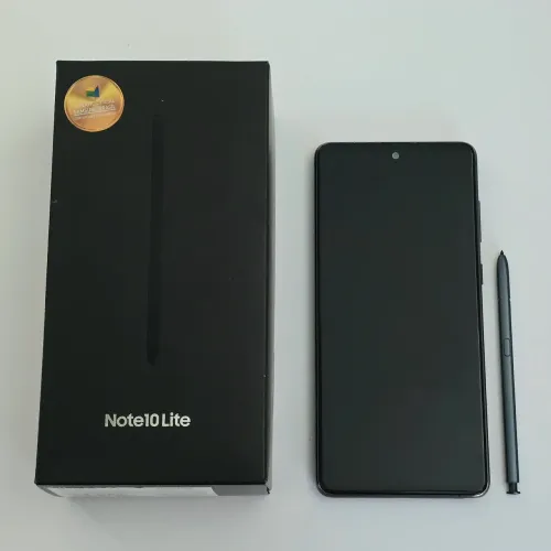 Samsung Galaxy Note 10 Lite Preto (sem imagem na tela)
