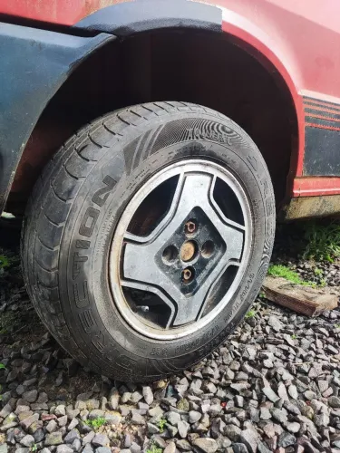 JOGO DE RODAS 13 FIAT UNO 1.5R<br>
