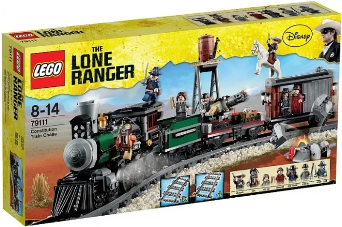 The Lone Ranger - Constitution Train Chase