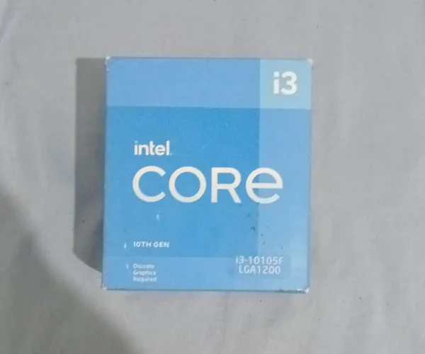 Processador Intel I3-10105f (acompanha o cooler)