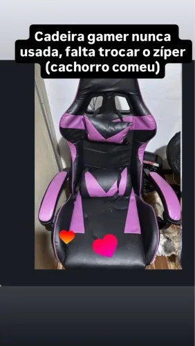 Cadeira gamer nova