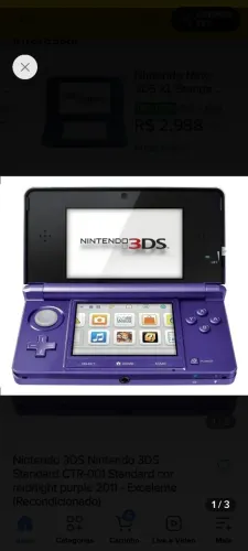 Vendo 3DS Novo