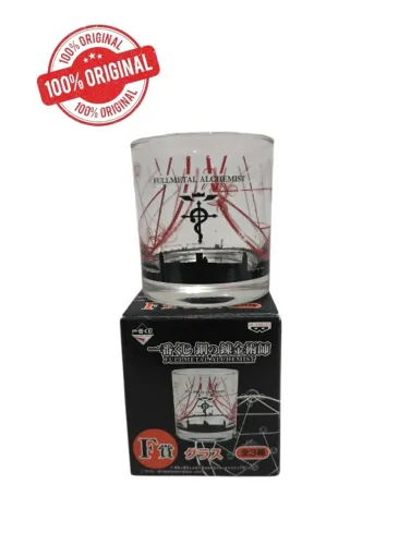 Copo de Vidro - Ichiban Kuji  Prize F - Fullmetal Alchemist