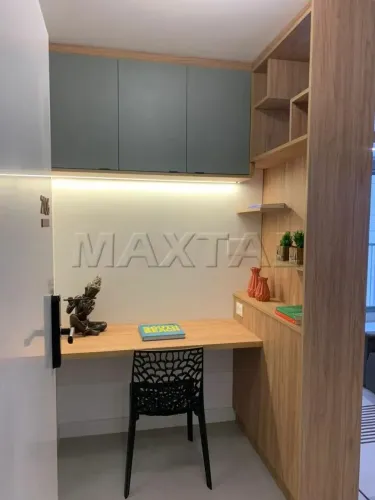 Studio à Venda e Locação, de 31m² mobiliado e completo, no Tatuapé - Vila Gomes Cardim.