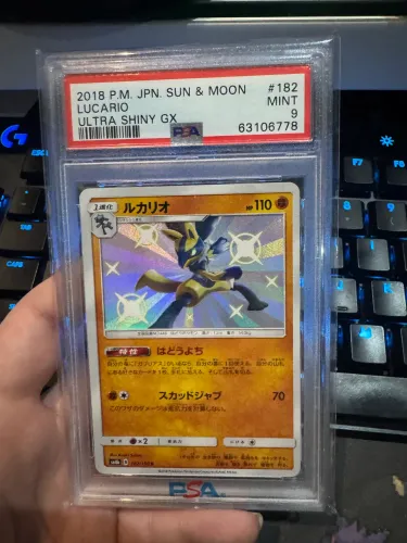 Lucario Carta Pokémon Graduada