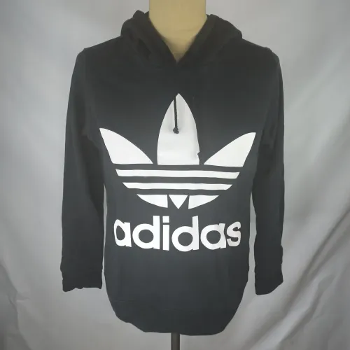 Agasalho moletom Adidas tamanho P preto masculino veste M também 