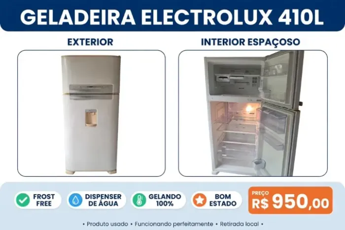 Geladeira Electrolux 410l