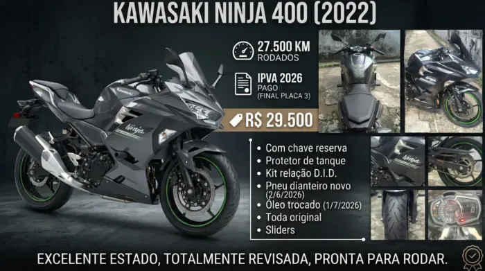 Ninja 400 2022