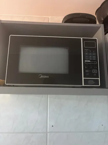 Microondas + Airfryer + Maquina de pipoca + Sanduicheira + Liquidificador
