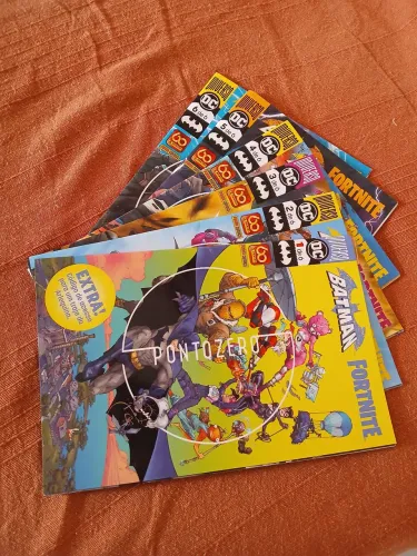 Coleção revistas Batman Fortnite Ponto Zero