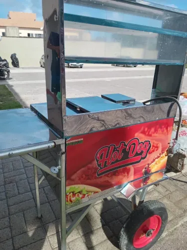 Carroça de cachorro quente 