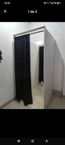 Provador com espelho