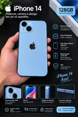 IPHONE 14 - IMPECÁVEL