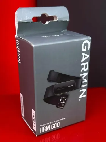 Garmin Monitor Cardíaco Peitoral - HRM-600 - 010-13383-00 - M / XL - Produto Novo