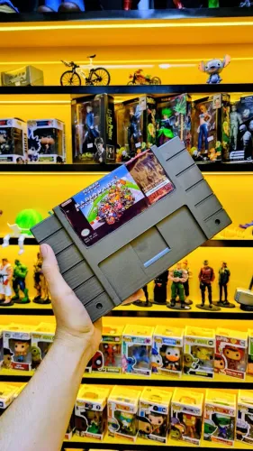 CARTUCHO NFC JOGUE PELO CELULAR, CARTUCHO GIGANTE MARIO KART SUPER NINTENDO