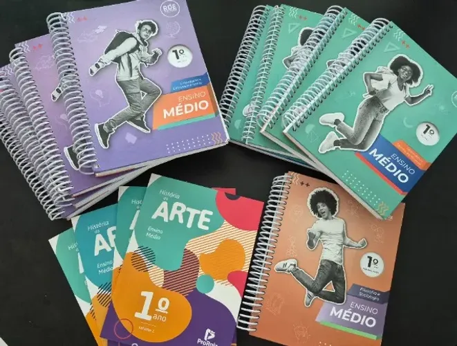 Apostilas Pró Raiz Sistema de ensino 1° ano ensino médio