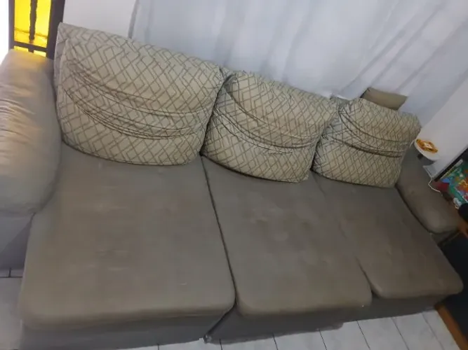Sofá Retrátil e Reclinável Gigante 2,90m - Super Confortável / Oportunidade, 3 Lugares