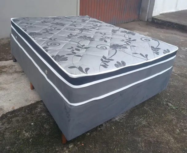Cama box casal 138x188.