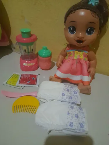 Baby Alive Sucos Saborosos Morena Gigi 